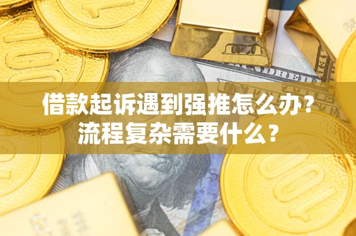 北京借款起诉遇到强推怎么办？流程复杂需要什么？