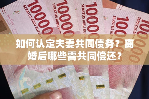 北京如何认定夫妻共同债务？离婚后哪些需共同偿还？