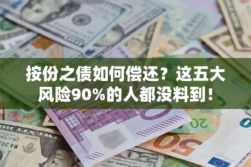 北京按份之债如何偿还？这五大风险90%的人都没料到！