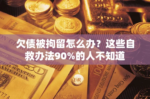 北京欠债被拘留怎么办？这些自救办法90%的人不知道