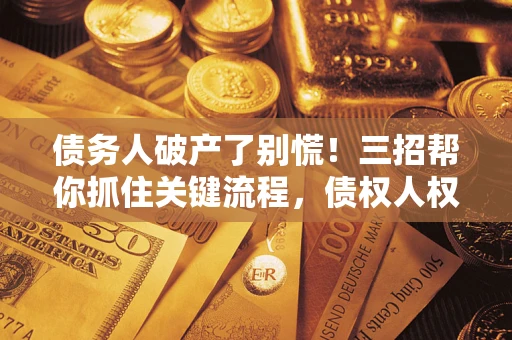 北京债务人破产了别慌！三招帮你抓住关键流程，债权人权益不再缩水