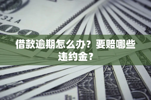 北京借款逾期怎么办？要赔哪些违约金？